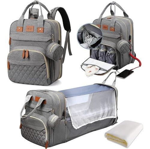 Mochila Maternal Cuna Cambiador – Clever1