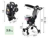 Carrito Bebé Ligero Plegable