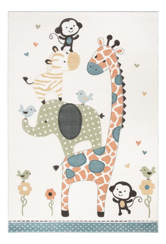 Alfombra Infantil 120*80cm - Animales