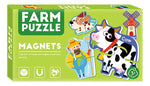 Puzzle Magnético 30 Piezas p/pizarra - Granja