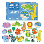 Puzzle Magnético 30 Piezas p/pizarra - Animales
