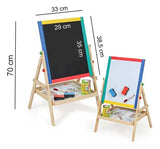 Kit Pizarra 2 En 1 + Puzzles Imantados