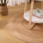 Alfombra Rattan Redonda 100cm