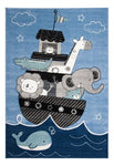 Alfombra Infantil 120*80cm - Barco