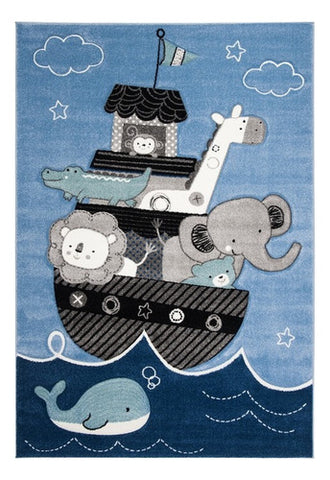 Alfombra Infantil 120*80cm - Barco