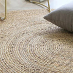 Alfombra Rattan Redonda 100cm