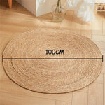 Alfombra Rattan Redonda 100cm