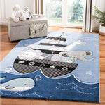 Alfombra Infantil 120*80cm - Barco