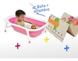 Kit Babyshower: Bañito + Alfombra Antigolpes