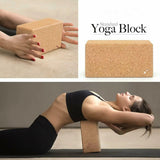 Bloque Ladrillo De Corcho Yoga Pilates -ecológico Sostenible